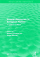 Book cover of: Natural Resources in European History. By: William N. Parker