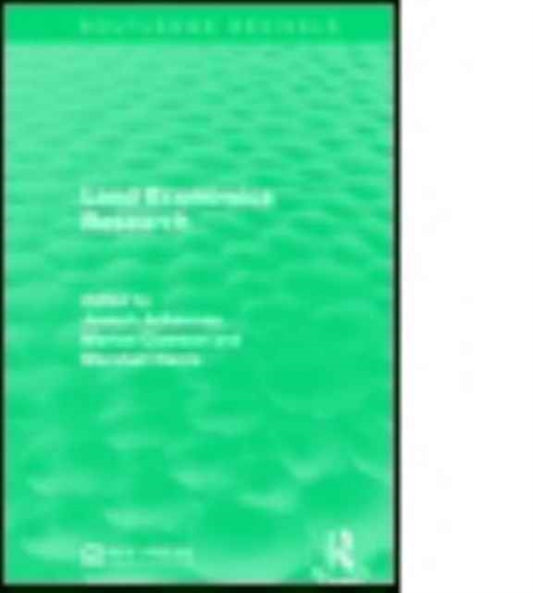 Book cover of: Land Economics Research. By: Joseph Ackerman