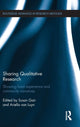 Book cover of: Sharing Qualitative Research. By: Susan Gair