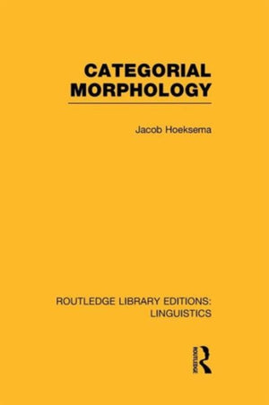 Categorial Morphology