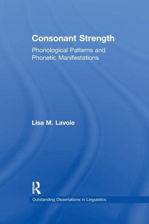Consonant Strength