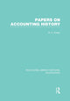 Book cover of: Papers on Accounting History (RLE Accounting). By: R. H. Parker