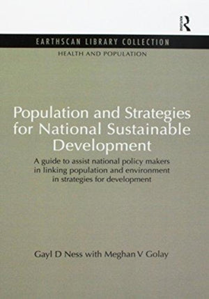 Population and Strategies for National Sustainable Development