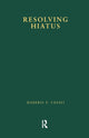 Book cover of: Resolving Hiatus. By: Roderic F. Casali
