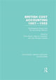 Book cover of: British Cost Accounting 1887-1952 (RLE Accounting). By: Trevor Boyns