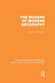 Book cover of: Makers of Modern Geography (RLE Social & Cultural Geography). By: Robert E. Dickinson