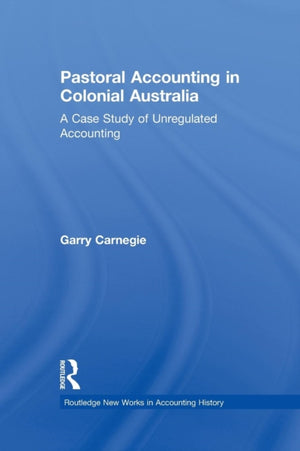 Pastoral Accounting in Colonial Australia