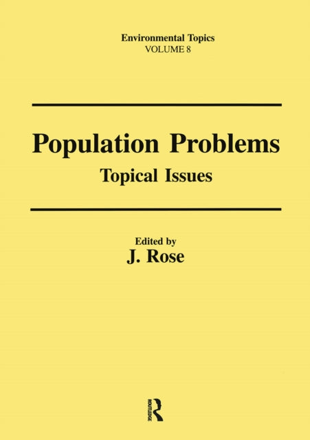 Book cover of: Population Problems