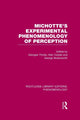 Book cover of: Michotte's Experimental Phenomenology of Perception. By: Georges Thinés