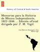 Book cover of: Memorias para la Historia de México Independiente, 1822-1846 ... Edición oficial dirigada por J. M. Vigil.