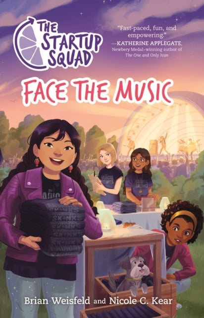 Book cover of: Startup Squad: Face the Music. By: Brian Weisfeld