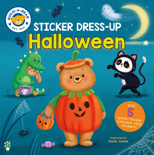 Book cover of: Build-A-Bear: Sticker Dress-Up: Halloween
