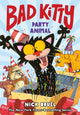 Book cover of: Bad Kitty: Party Animal (Graphic Novel). By: Nick Bruel