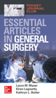 Book cover of: Pocket Journal Club: Essential Articles in General Surgery. By: Laura M. Mazer