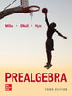 Book cover of: Prealgebra
