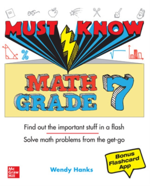 Book cover of: Must Know Math Grade 7. By: Wendy Hanks