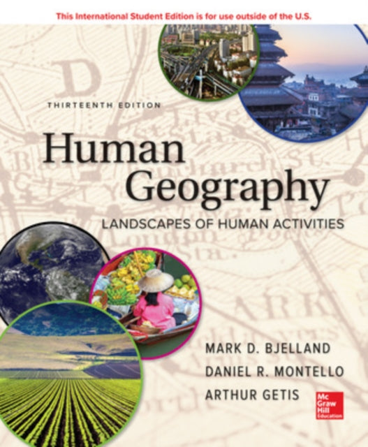 Book cover of: ISE Human Geography. By: BJELLAND