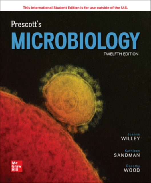 Book cover of: Prescott's Microbiology ISE. By: WILLEY