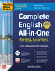 Book cover of: Practice Makes Perfect: Complete English All-in-One for ESL Learners, Premium Second Edition. By: Ed Swick