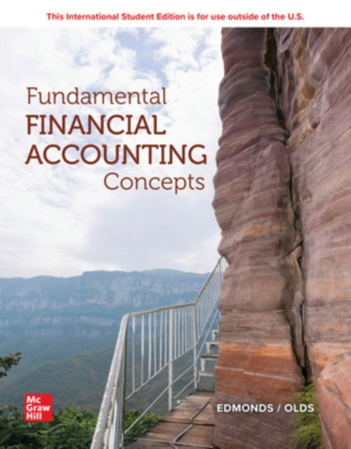 Book cover of: Fundamental Financial Accounting Concepts: 2024 Release ISE. By: EDMONDS