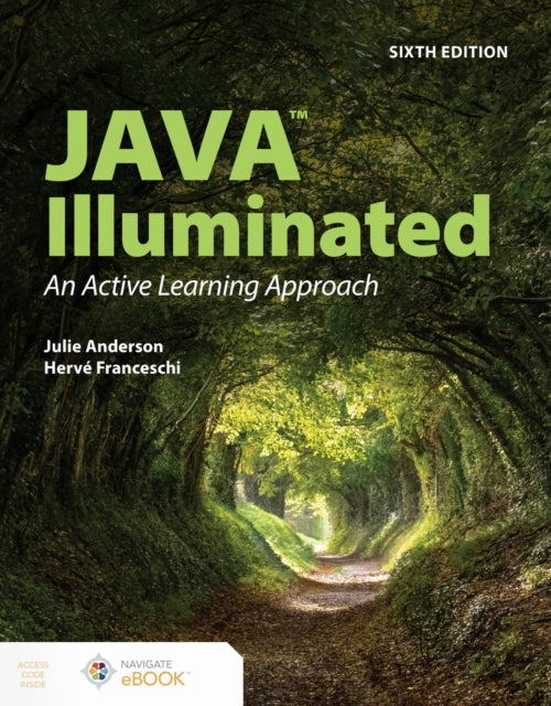 Book cover of: Java Illuminated. By: Julie A. Anderson