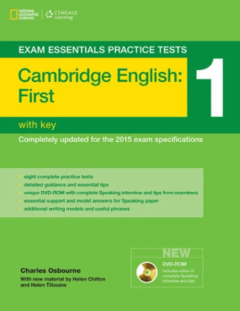 Exam Essentials Practice Tests: Cambridge English First 1 with DVD-ROM