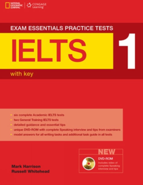 Book cover of: Exam Essentials Practice Tests: IELTS 1 with Key and Multi-ROM. By: Mark Harrison