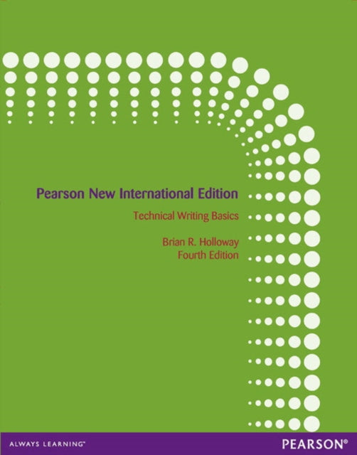 Book cover of: Technical Writing Basics. By: Brian R. Holloway
