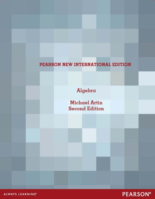 Book cover of: Algebra. By: Michael Artin