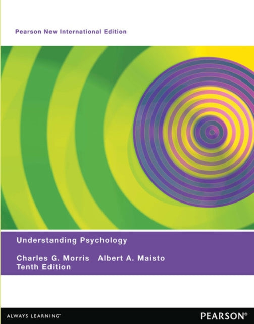 Book cover of: Understanding Psychology. By: Morris, Professor Emeritus, Charles G