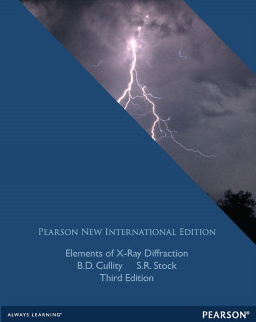 Book cover of: Elements of X-Ray Diffraction. By: Cullity, Deceased, BD