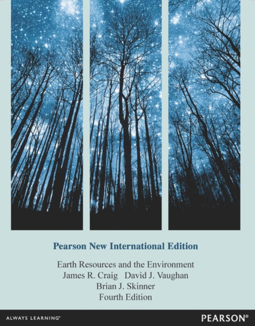 Book cover of: Earth Resources and the Environment. By: James R. Craig