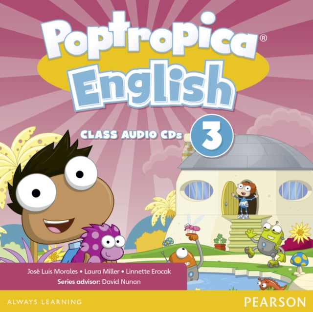 Book cover of: Poptropica English American Edition 3 Audio CD
