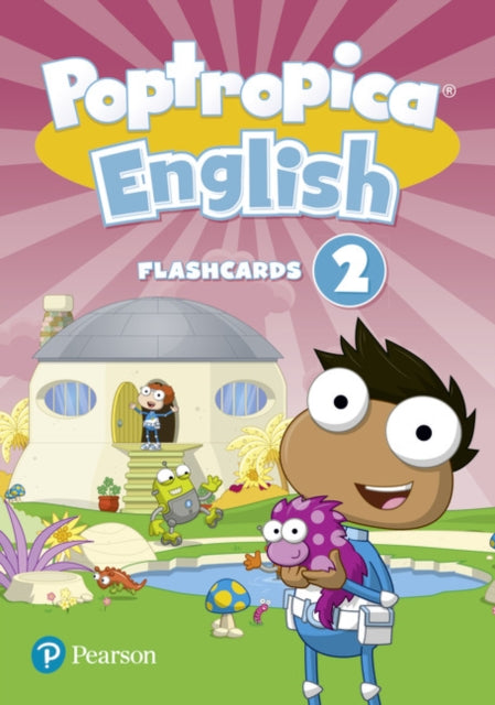 Book cover of: Poptropica English Level 2 Flashcards. By: Linnette Erocak