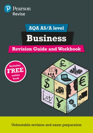Pearson REVISE AQA A Level Business Revision Guide & Workbook inc online edition