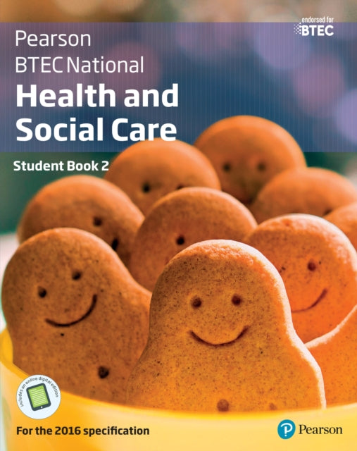 Book cover of: BTEC National Health and Social Care Student Book 2. By: Mary Whitehouse