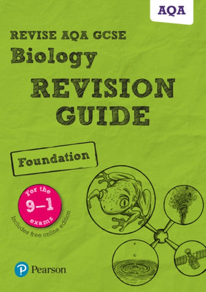 Pearson REVISE AQA GCSE Biology (Foundation) Revision Guide - for 2026, 2027 exams