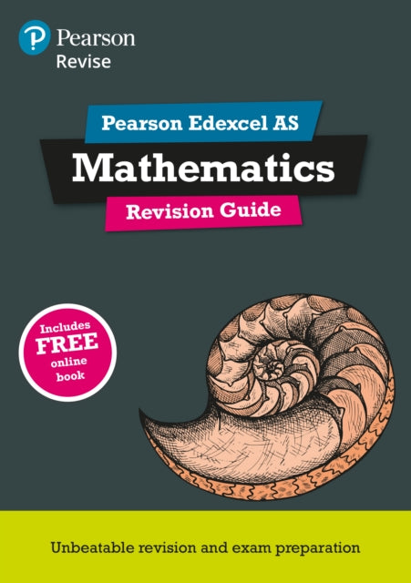 Book cover of: Pearson REVISE Edexcel AS Maths Revision Guide incl. online revision, quizzes & videos - for 2026, 2027 exams. By: Harry Smith