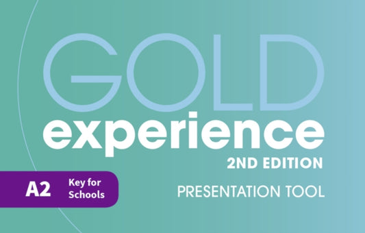 Book cover of: Gold Experience 2nd Edition A2 Teacher's Presentation Tool USB