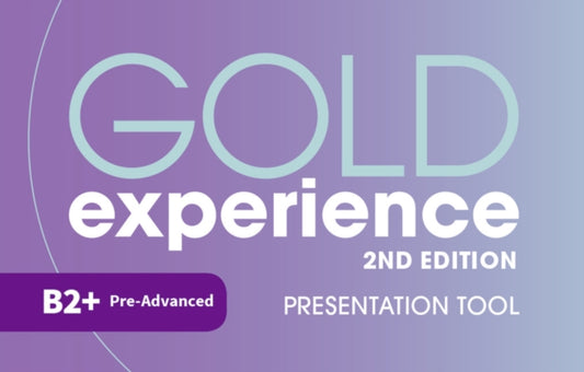 Book cover of: Gold Experience 2nd Edition B2+ Teacher's Presentation Tool USB