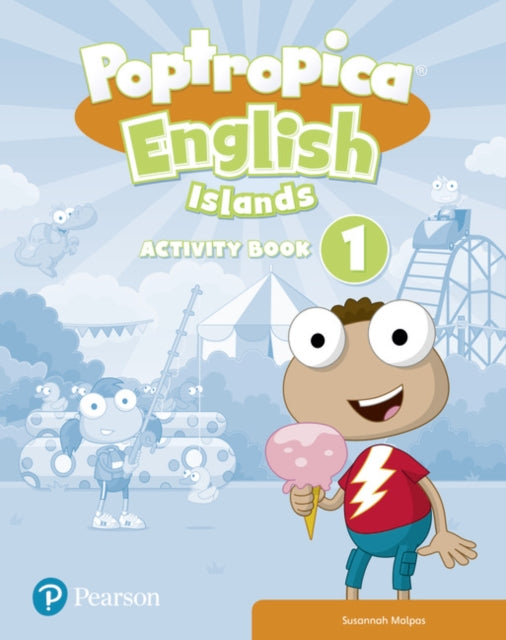 Book cover of: Poptropica English Islands Level 1 Handwriting Activity Book. By: Susannah Malpas