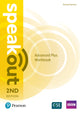 Book cover of: Speakout Advanced Plus 2nd Edition Workbook. By: Richard Storton