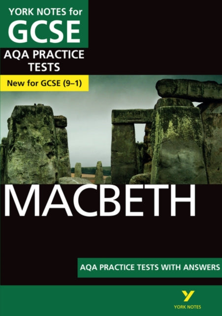 Macbeth AQA Practice Tests York Notes GCSE - for 2026, 2027 exams 9781292236827 Alison Powell
