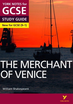 Merchant of Venice York Notes GCSE English Literature Study Guide - for 2026, 2027 exams