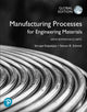 Book cover of: Manufacturing Processes for Engineering Materials in SI Units. By: Serope Kalpakjian