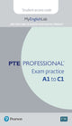 Book cover of: PTE Professional (TM) exam practice