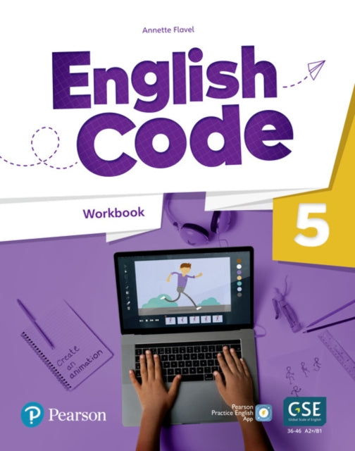 Book cover of: English Code Level 5 (AE) - 1st Edition - Student's Workbook with App