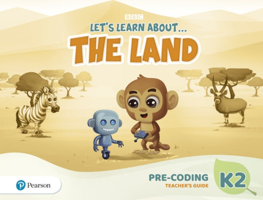 Book cover of: Let's Learn About the Earth (AE) - 1st Edition (2020) - Pre-coding Teacher's Guide - Level 2 (the Land)