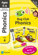 Book cover of: Phonics - Learn at Home Pack 4 (Bug Club), Phonics Sets 10-12 for ages 5-6 (Six stories + Parent Guide + Activity Book)