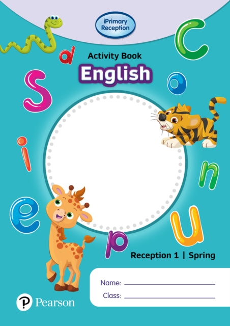 Book cover of: iPrimary Reception Activity Book: English, Reception 1, Spring